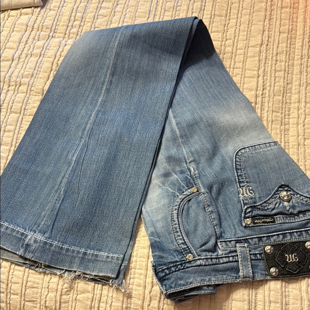 Miss Me Light Blue Flare Jeans